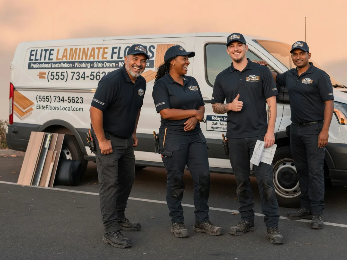 Laminate flooring installation company in Tiffin, IA